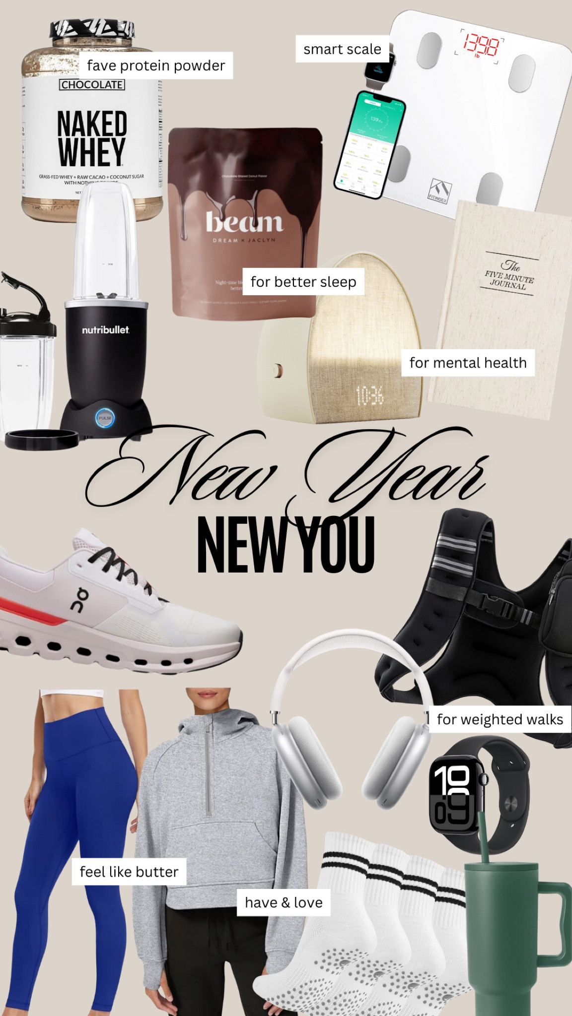 New Year new you ✨ everything you need to feel your best 

#LTKFindsUnder50 #LTKFitness #LTKSeasonal