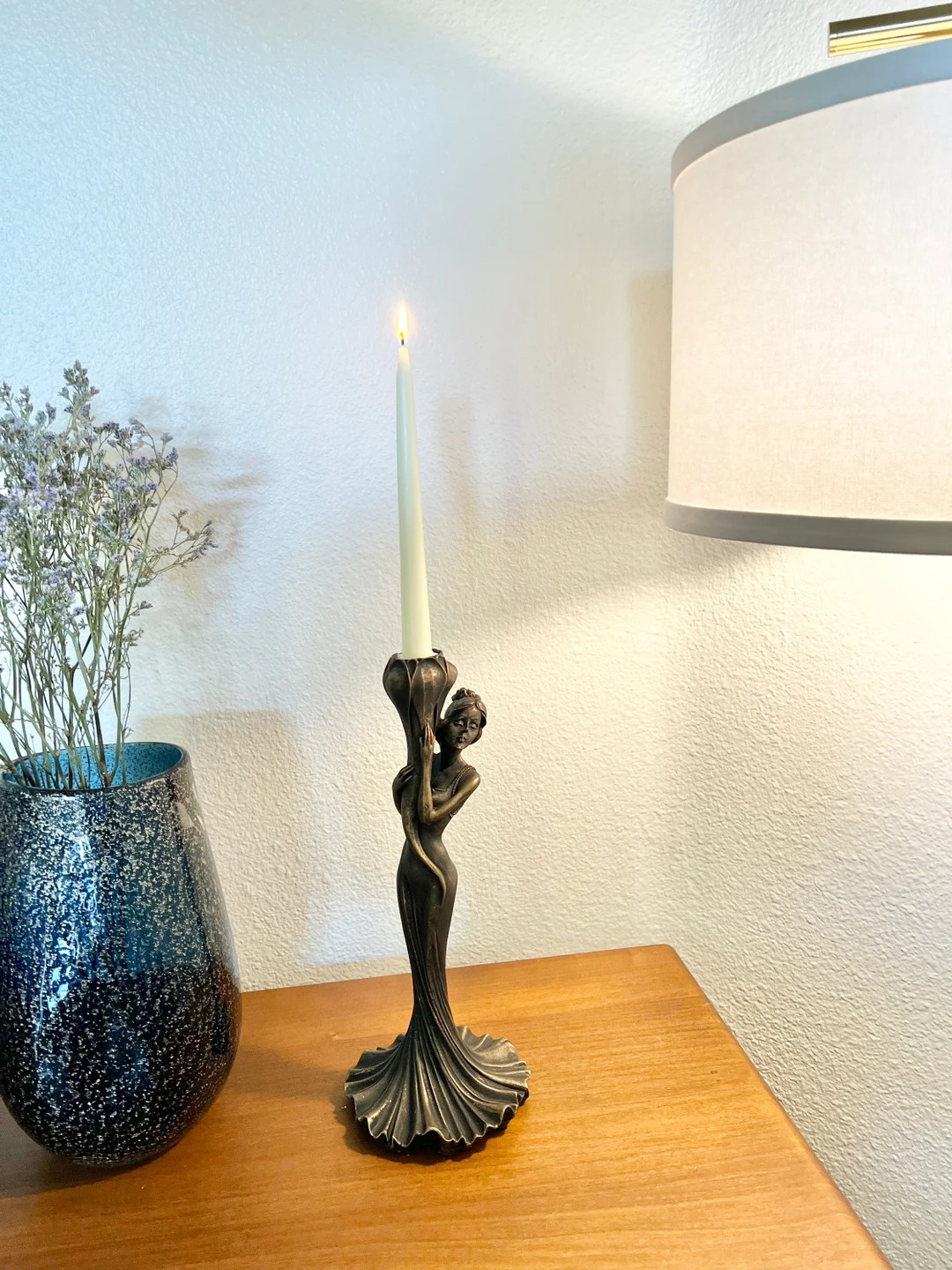 Beautiful Nordic Candelabra Female Candle Holder Taper - Etsy | Etsy (US)