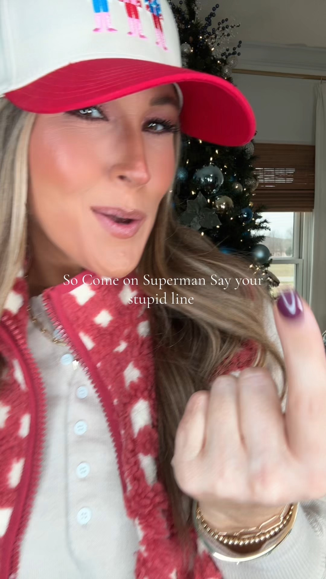 Winter outfit
Come on Superman… stay your stupid line 😌
Because yes — every single outfit is linked and shoppable in my LTK shop: Lindsey Looks 💕

Mom-friendly, teen-approved, colorful, preppy, and practical outfits all in one place.
If you ever ask “where is that from?” — this is your sign to check my LTK ✨

👉 Follow @LindseyLooks & shop all my daily looks in LTK
	•	LTK outfit links
	•	mom outfit inspiration
	•	preppy everyday outfits

 #LTKCreator #EverydayOutfits #ShopMyLooks


#LTKootd #LTKHoliday #LTKGiftGuide