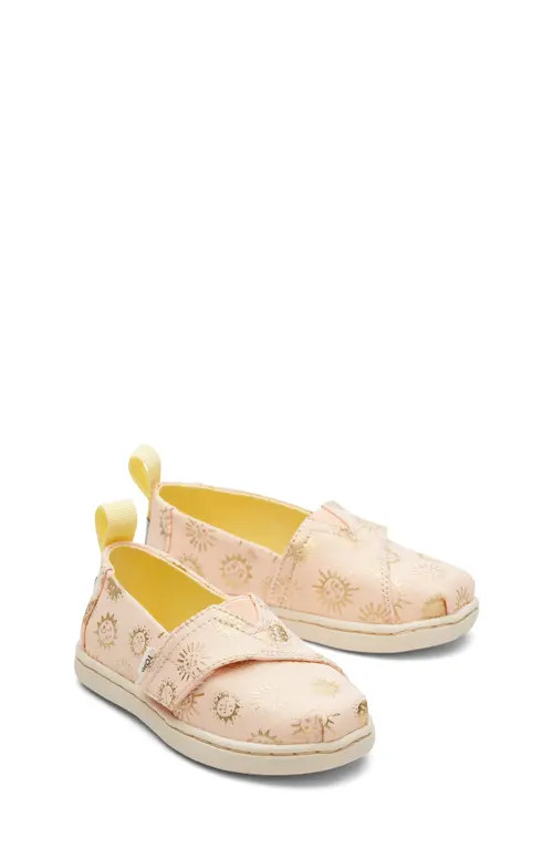 TOMS Kids' Metallic Rainbow Alpargata in Orange at Nordstrom, Size 5 M | Nordstrom