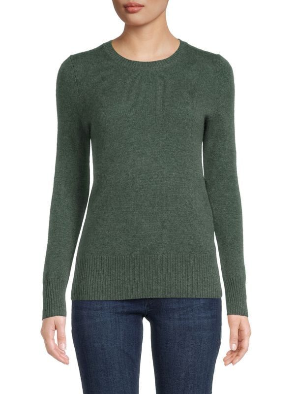 Cashmere Crewneck Sweater | Saks Fifth Avenue OFF 5TH (Pmt risk)