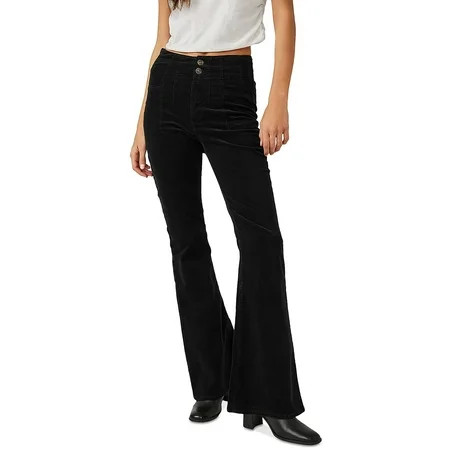 We The Free Womens High Rise Corduroy Flared Jeans | Walmart (US)