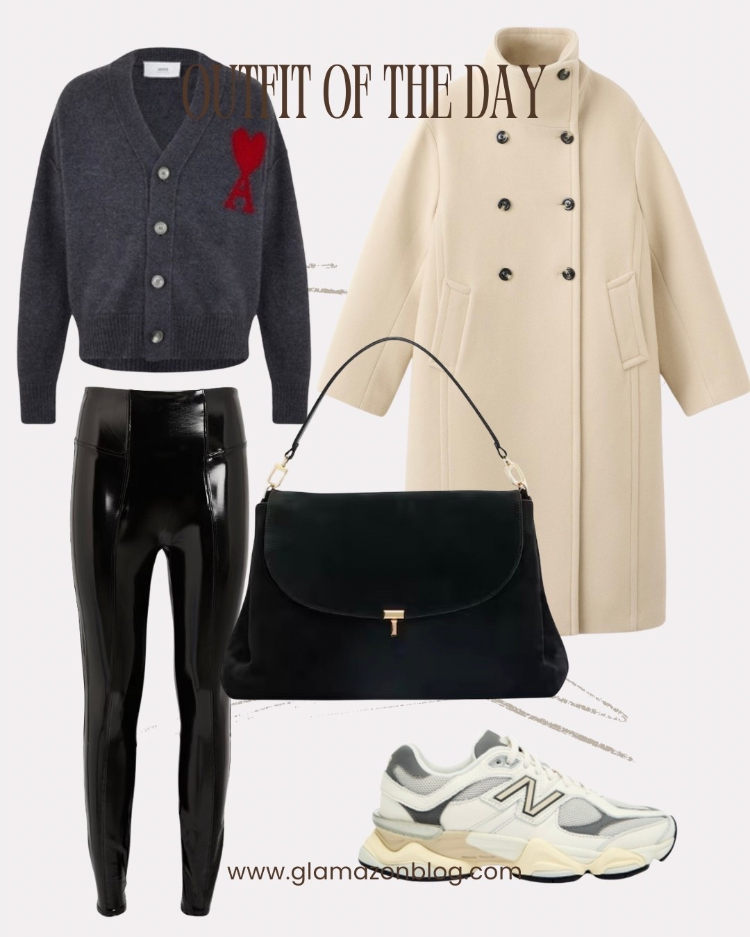 Ami Paris cardigan, cream coat, mango coat, Spanx leggings, new balance trainers 

#LTKwinter #LTKeurope #LTKstyletip