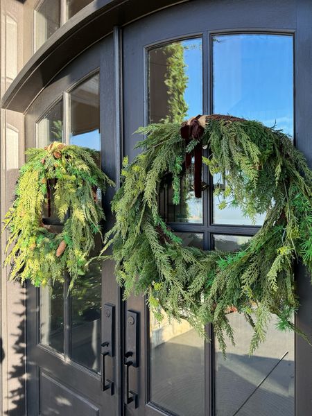 My front door wreaths are in stock! They won't last long. Huge and beautiful for any door! 

#LTKhome #LTKSeasonal #LTKHoliday