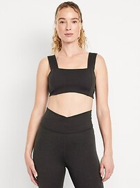 Light Support CloudComfy Bandeau Sports Bra | Old Navy (US)