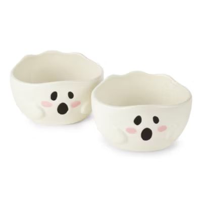new!Hope & Wonder Hey Boo Ghost Set Of 2 Candy Bowl | JCPenney