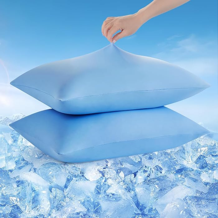 Avolare Cooling Pillow Cases Queen Size Set of 2,Arc-Chill 3.0 Cool Pillowcases for Hot Sleepers(... | Amazon (US)
