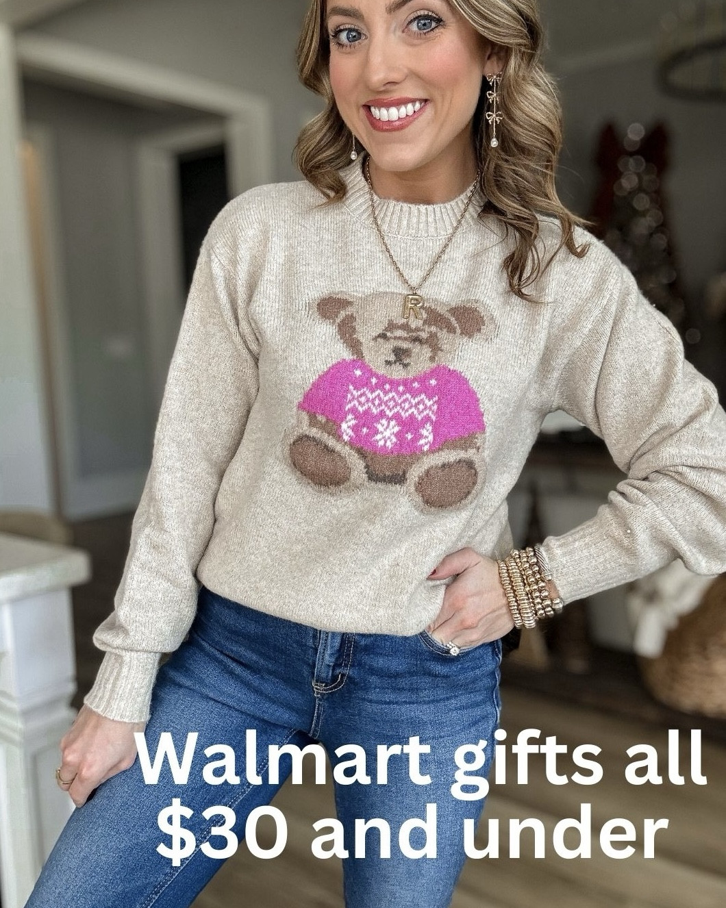 🎁 Walmart gifts all $30 and under! 🎁
If you’re still hunting for the cutest, budget-friendly gift ideas, Walmart has been delivering the BEST affordable finds this season. From cozy sweaters (like this adorable teddy design 😍) to accessories, beauty favorites, and stocking stuffers — everything I’m sharing today is under $30 and perfect for teachers, girlfriends, moms, neighbors, or a little treat for yourself.

✨ Affordable holiday gifts
✨ Cozy Walmart sweaters
✨ Cute + easy last-minute gift ideas
✨ Stocking stuffers under $20
✨ Budget-friendly fashion finds

I linked everything in LTK so you can shop each pick quickly! 💛
Let me know which gift idea is your favorite this year! 🎄✨

#WalmartFashion #WalmartFinds #WalmartGifts #HolidayGiftsUnder30 #BudgetFriendlyGifts #AffordableHolidayGifts #GiftIdeas2024 #HolidayStyle #CozyOutfits #WalmartStyle

#LTKHoliday #LTKGiftGuide