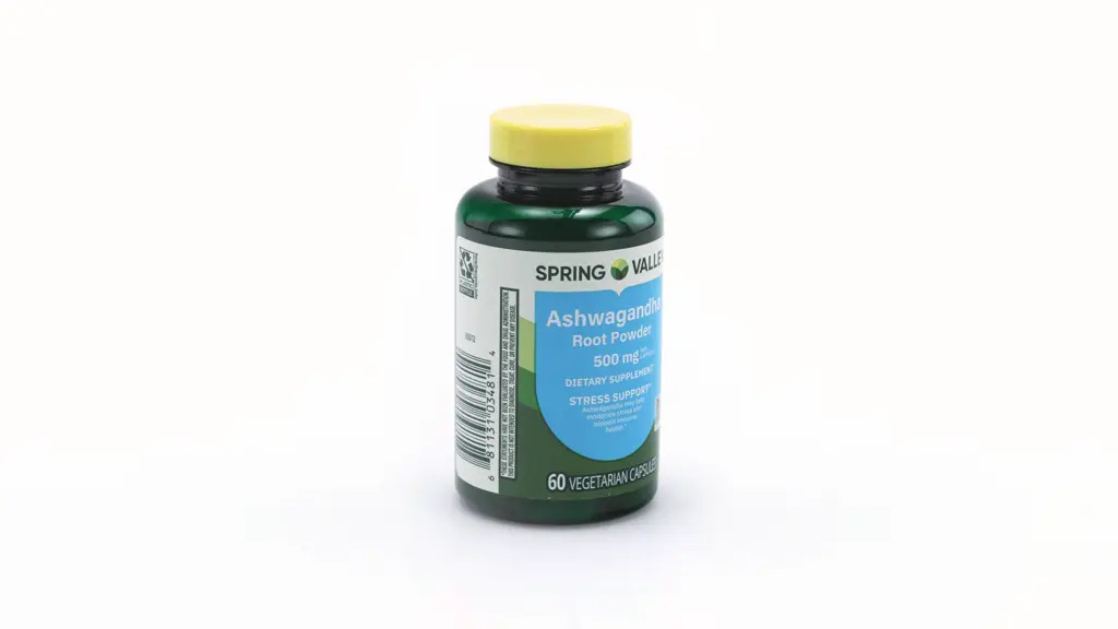 Spring Valley Ashwagandha Root Powder General Wellness Dietary Supplement Vegetarian Capsules, 50... | Walmart (US)