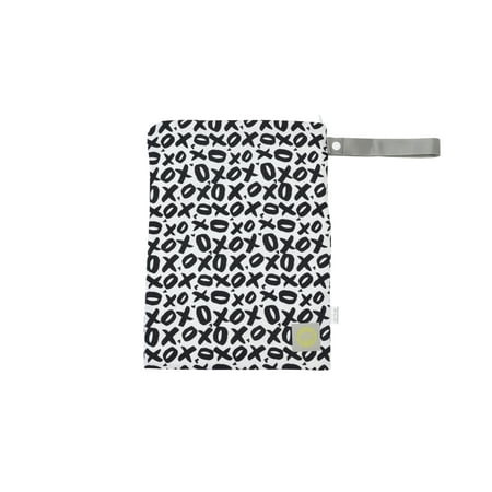 Itzy Ritzy Travel Happens™ Large Sealed Wet Bag with Adjustable Handle, XOXO, Black/White | Walmart (US)