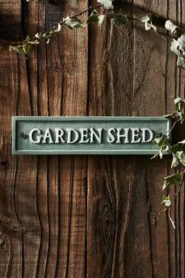 Garden Shed Sign | Terrain