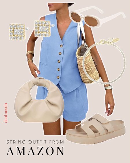 Amazon spring outfit idea 🩵🩵

#LTKfindsunder50 #LTKfindsunder100 #LTKSeasonal