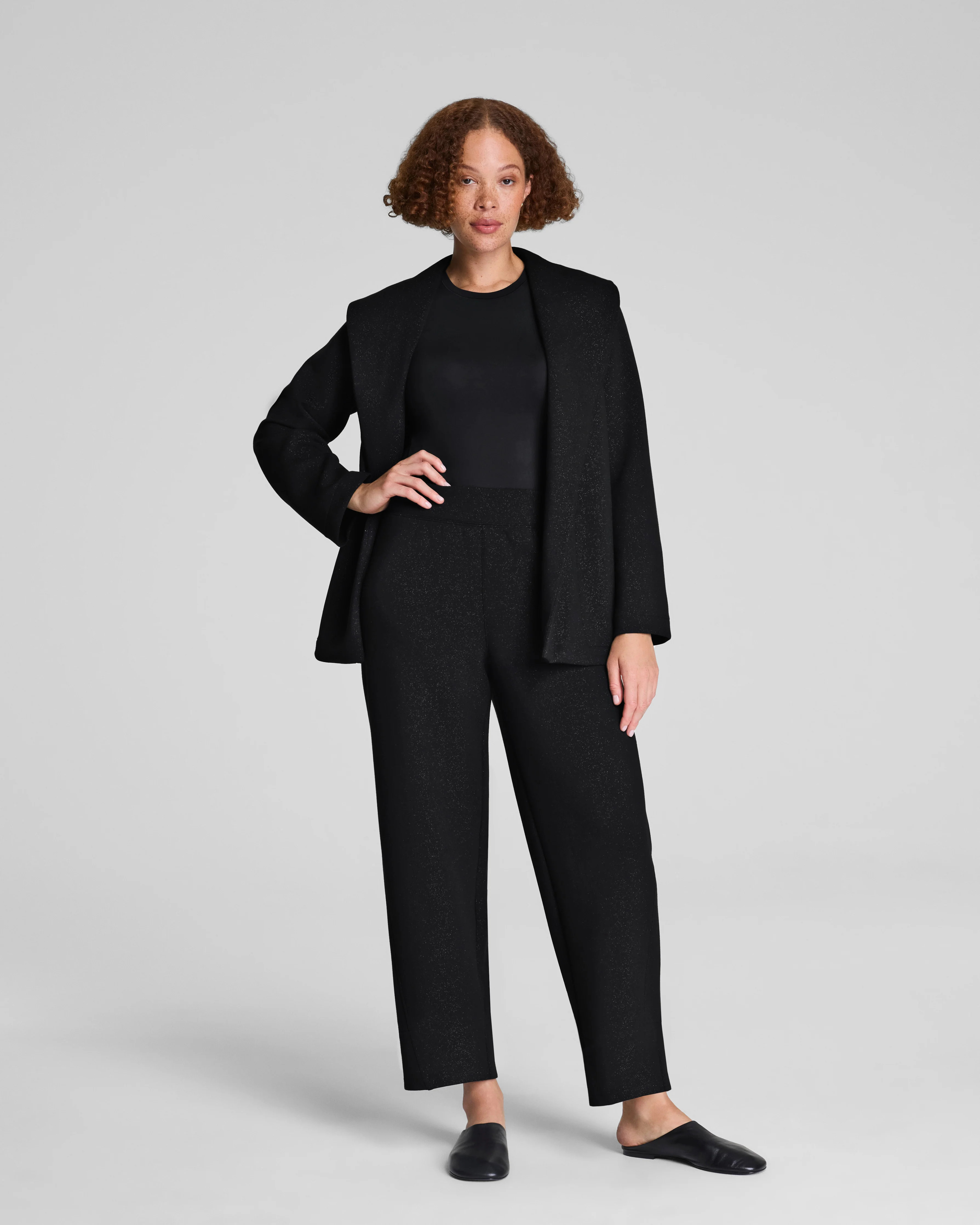 Barrel Leg Pant with Shimmer | Spanx