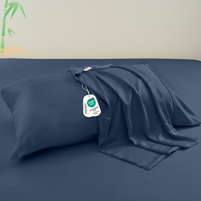 GOKOTTA Bamboo Cooling Pillow Cases Queen Size Set of 2, Summer Cooling Pillow Cases 100% Rayon M... | Amazon (CA)
