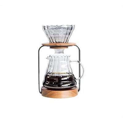 Pour Over Coffee Station Dripper Stand Coffee Filter Server With Paper Coffee Filters, Coffee Maker Stand Set For Coffee Tea And Saffron | Wayfair North America
