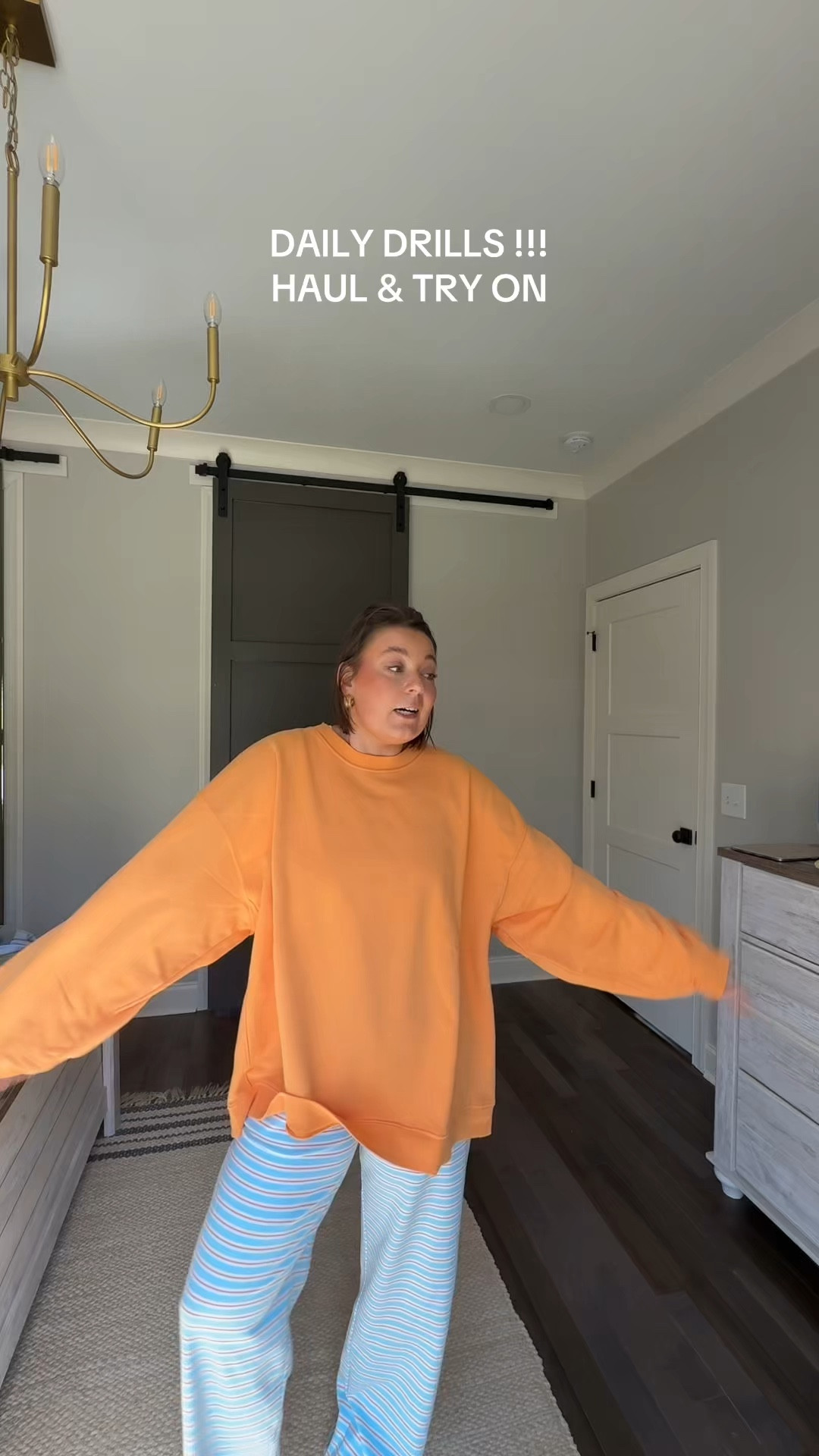 Obsessed with these new Daily Drills pieces 🧡 the best loungewear!!

#LTKMidsize #LTKootd