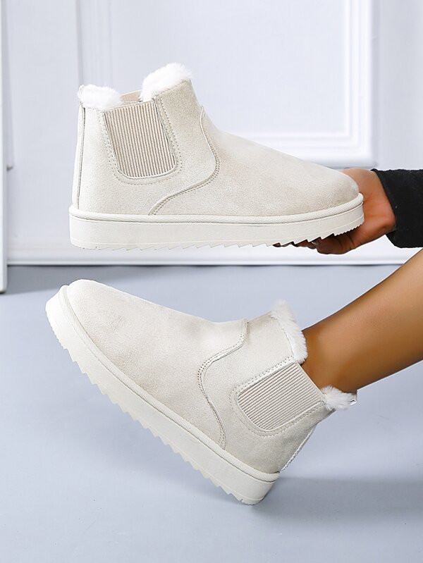 Faux Suede Thermal Lined Snow Boots
   
      SKU: sx2210160103180101
          (13 Reviews)  
  ... | SHEIN