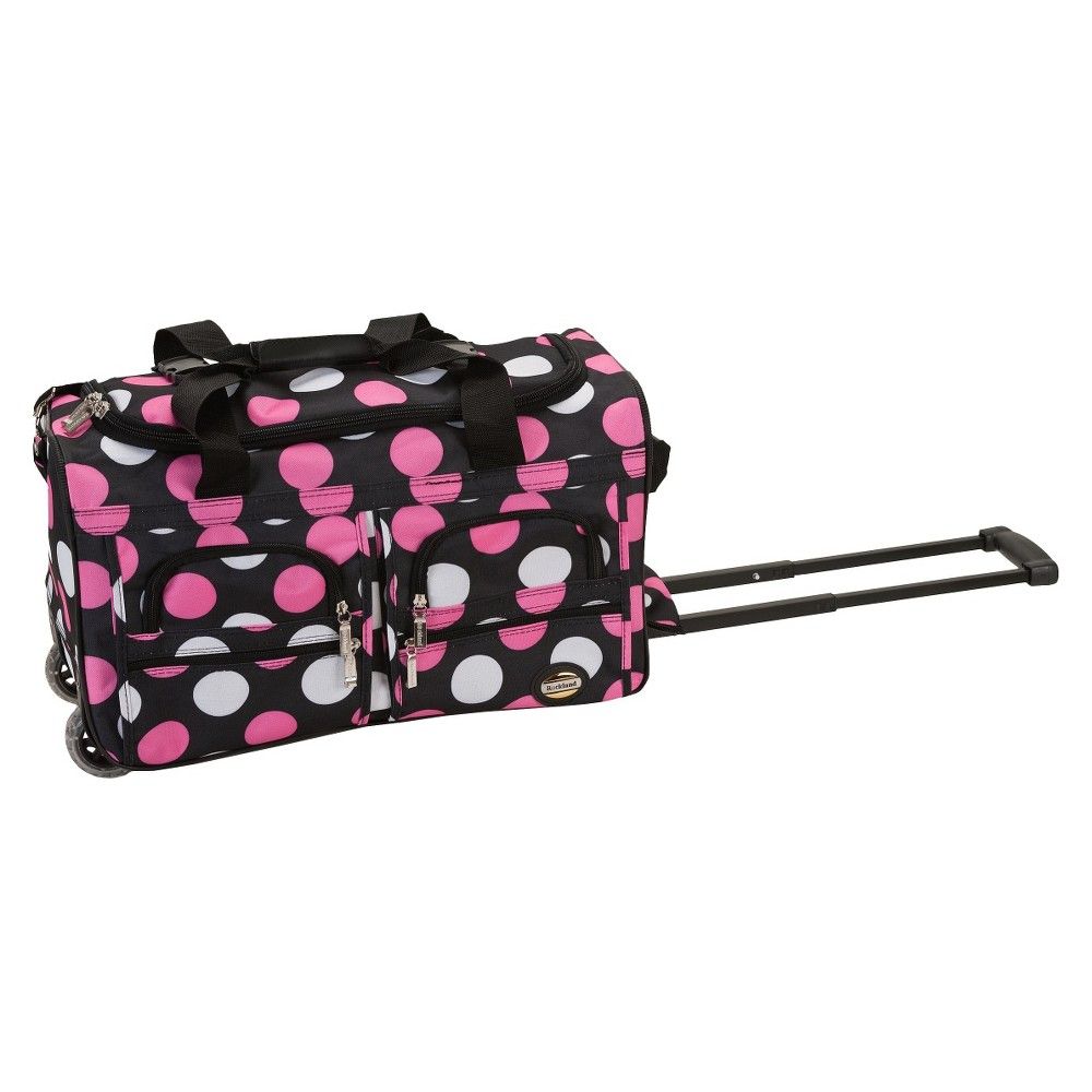 Rockland 22"" Rolling Duffel Bag - New Multi Pink Dot | Target
