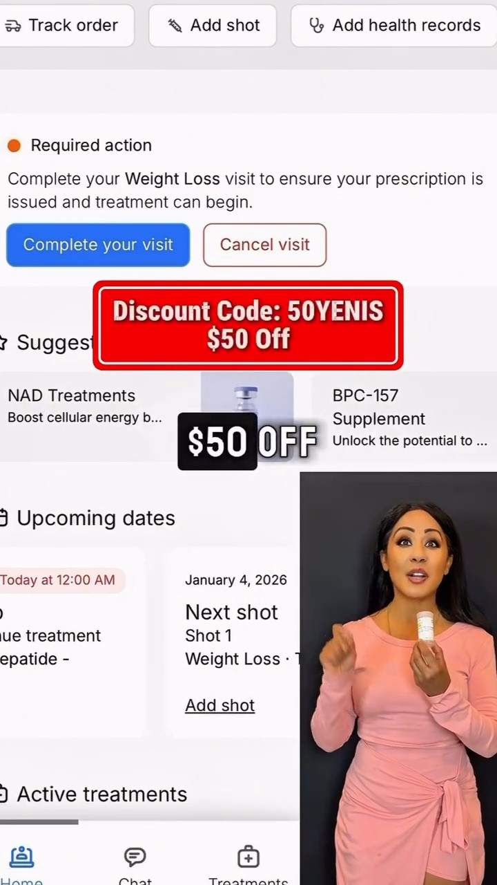 🌟 Happy New Year 2026, Everyone! 🌟
.
Hey friends! As we kick off this fresh year with resolutions to feel empowered and embrace a NEW YOU, I have to shout out @ivyrxhealth and @e_rxhub for making it all so effortless! 💪✨
.
Here’s my glowing review: Their service is a game-changer! No more dealing with insurance hassles or those endless waiting rooms, just quick, convenient access to what you need. Shipping? Super easy and totally discreet, arriving right at your door in no time. 📦😌 I felt supported every step, and the results? Absolute transformation vibes! If you’re ready to level up your health journey, this is IT. 

Use my code 📌50YENIS📌 for $50 OFF your order, treat yourself to that empowered glow! 🎁❤️
.

Get it here 📌 https://enroll.ivyrx.com/yenis

.

#IvyAffiliate #IvyPartner #NewYearNewYou #2026Goals #EmpowerYourself