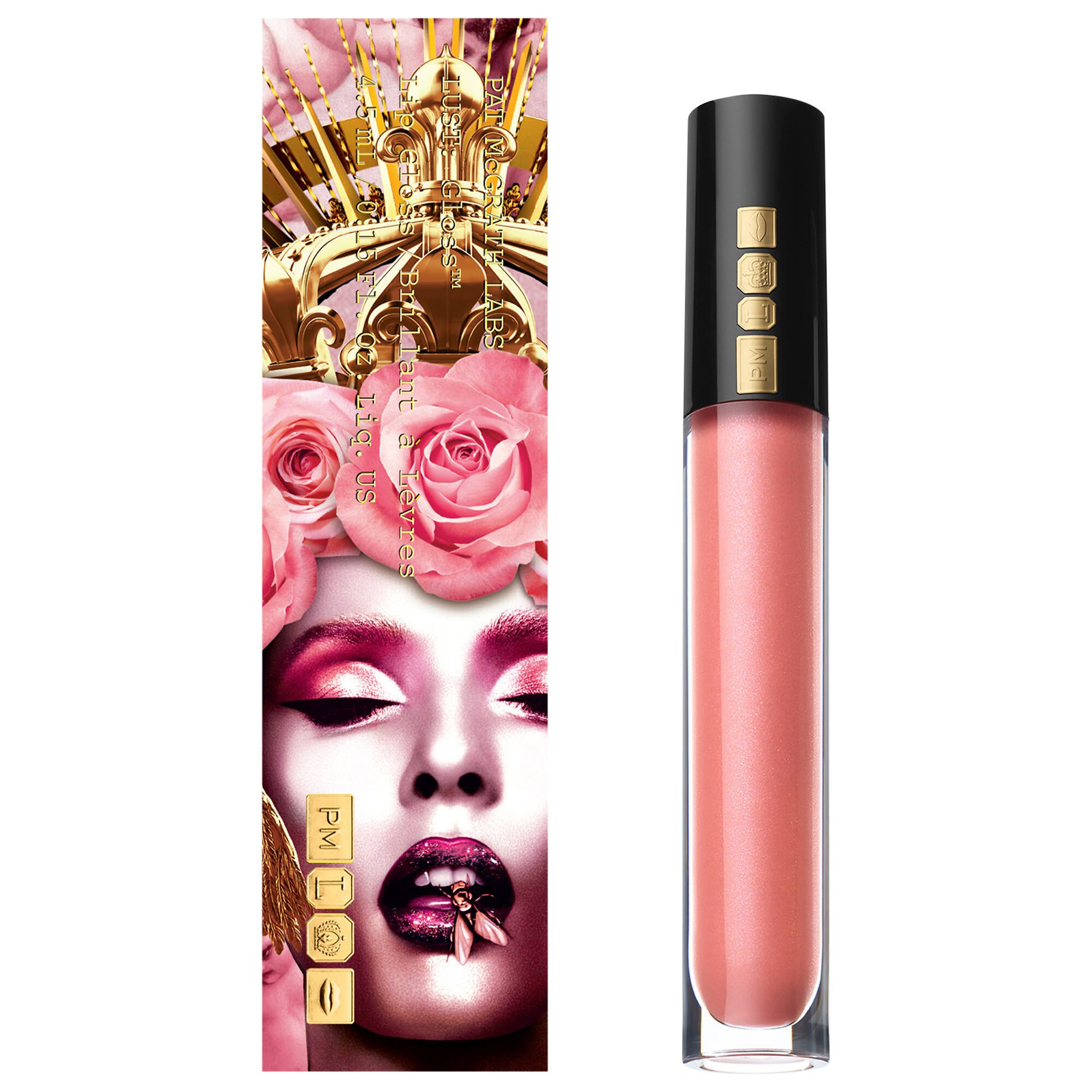 PAT McGRATH LABS LUST: Lip Gloss - Divine Rose Collection Peach Perversion 0.15 oz/ 4.4 mL | Sephora (US)