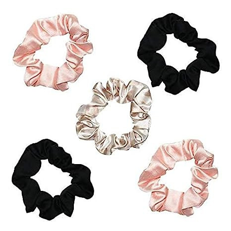 Kitsch Satin Hair Scrunchies for Women - Softer Than Silk Scrunchies for Hair | Satin Scrunchies ... | Amazon (US)