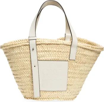 x Paula's Ibiza Palm Leaf Basket Bag | Nordstrom