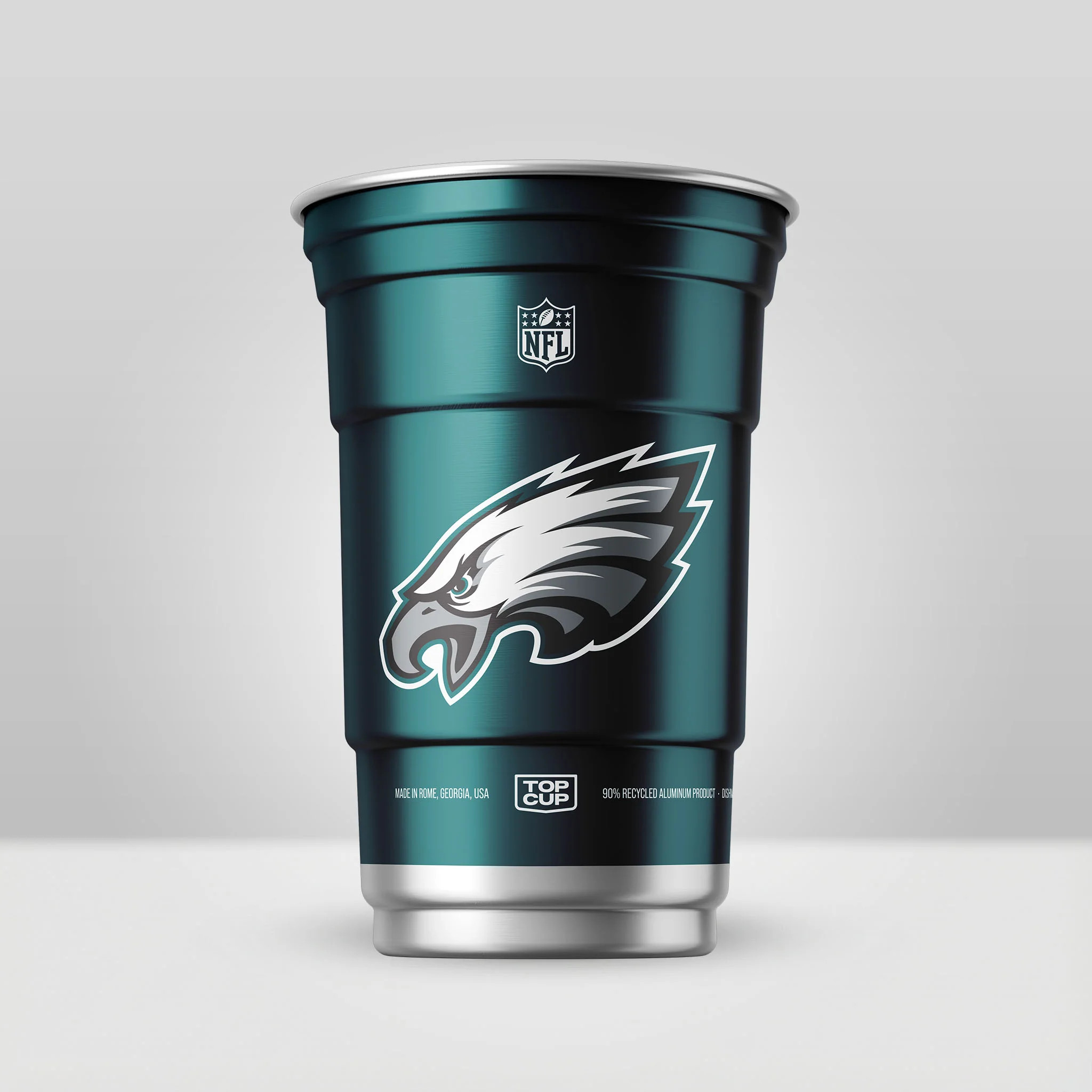 Top Cup Philadelphia Eagles NFL Aluminum Cup | Top Cup