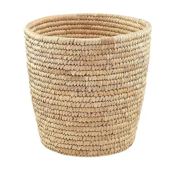 Palm Leaf Round WastebasketBy The Container Store5.01 Reviews$26.99/eaOr 4 payments of $6.75 with... | The Container Store