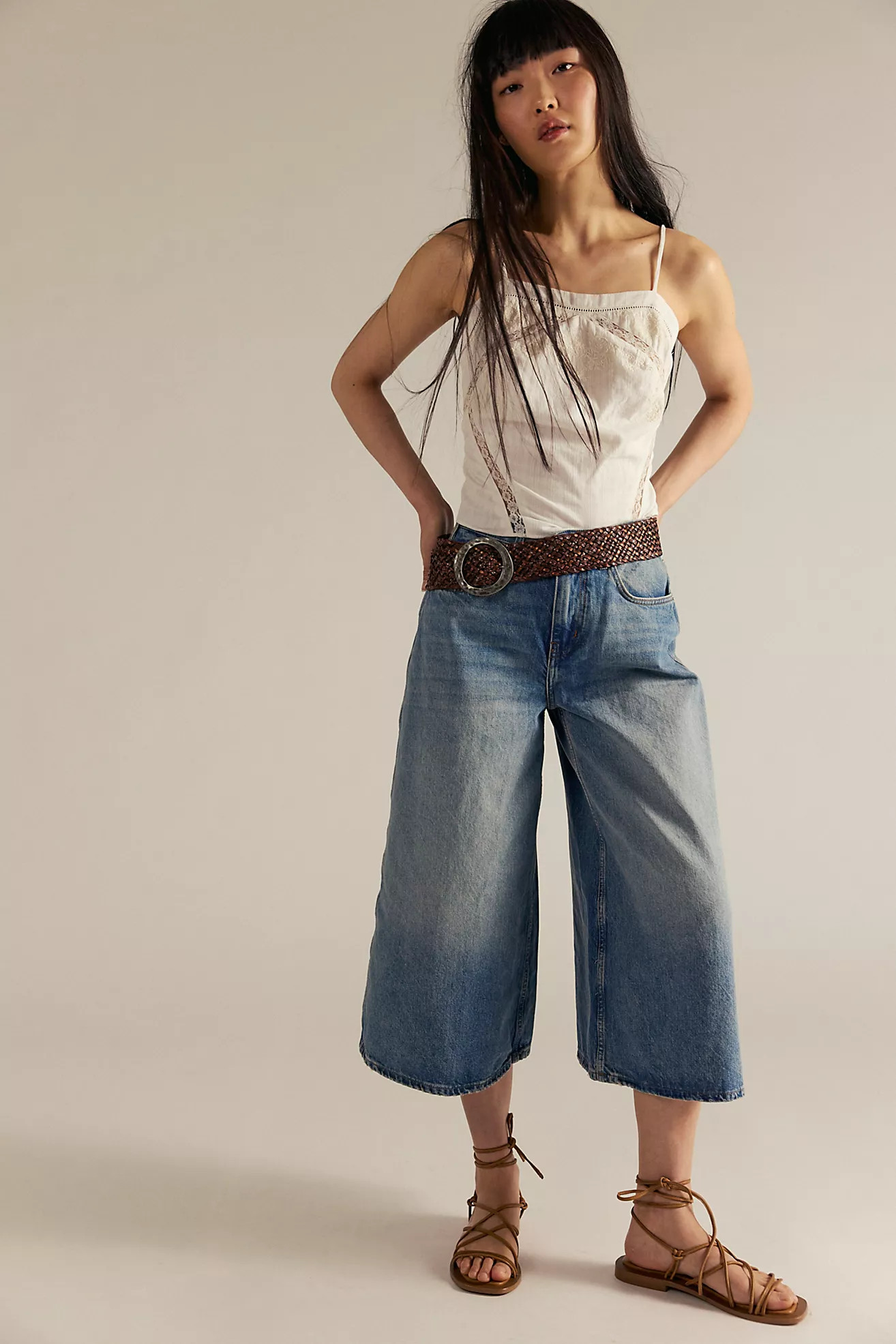 We The Free High Top Wide Crop Jeans | Free People (Global - UK&FR Excluded)