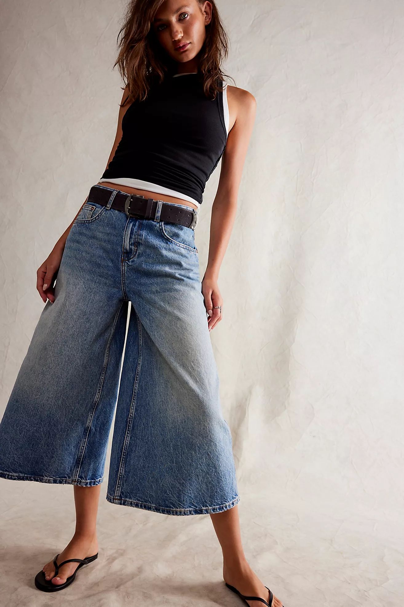 We The Free High Top Wide Crop Jeans | Free People (Global - UK&FR Excluded)