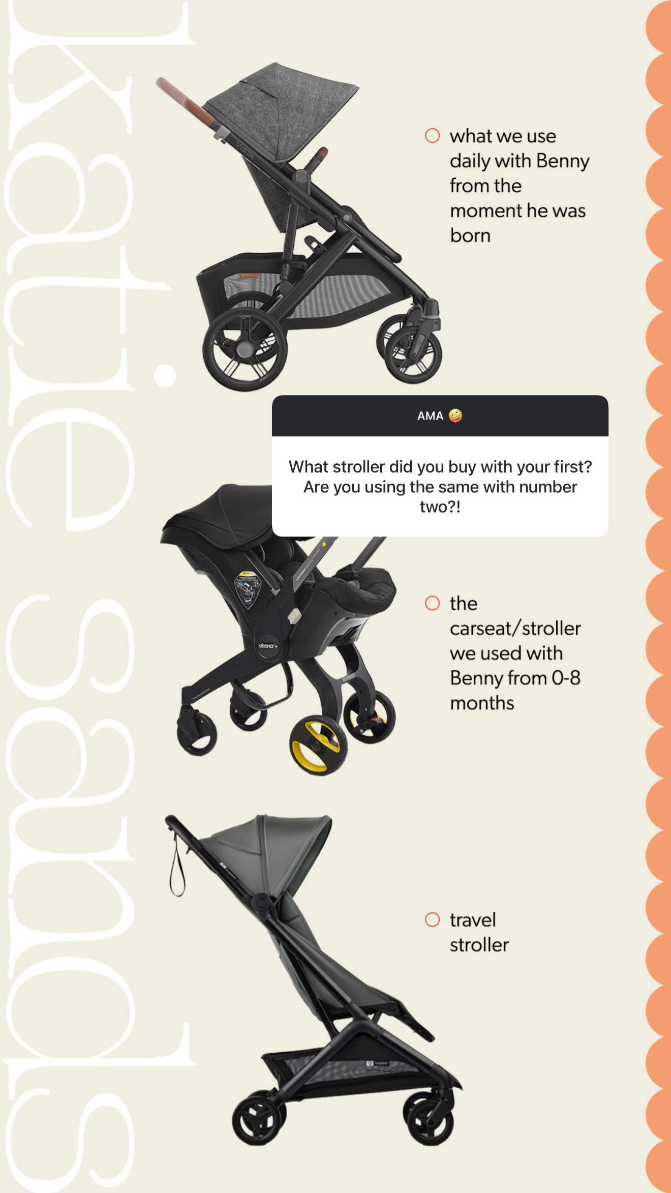 Strollers I recommend!  

 #LTKmomlife #LTKBaby #LTKBump