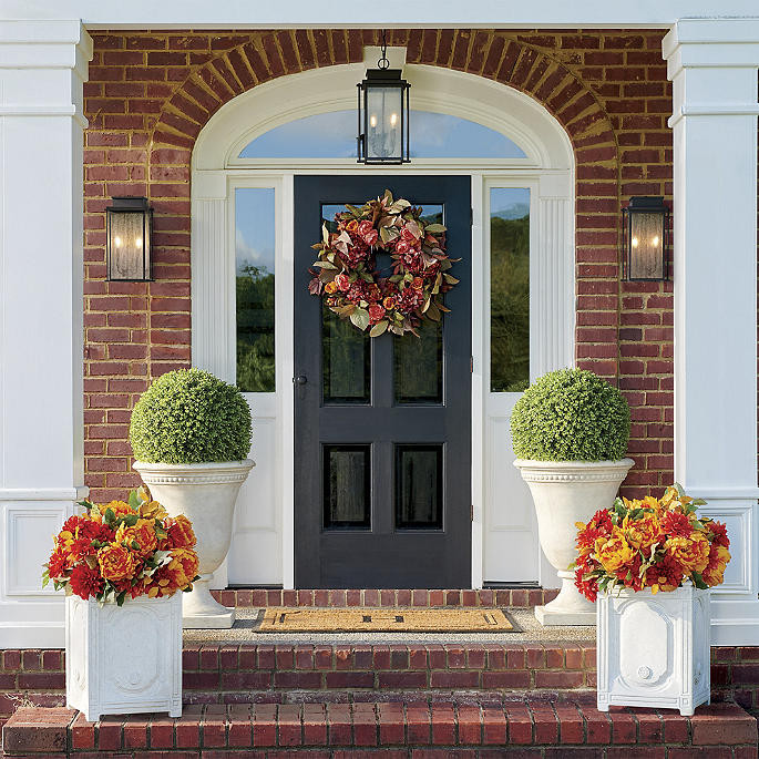 Boxwood Greenery Balls | Frontgate | Frontgate