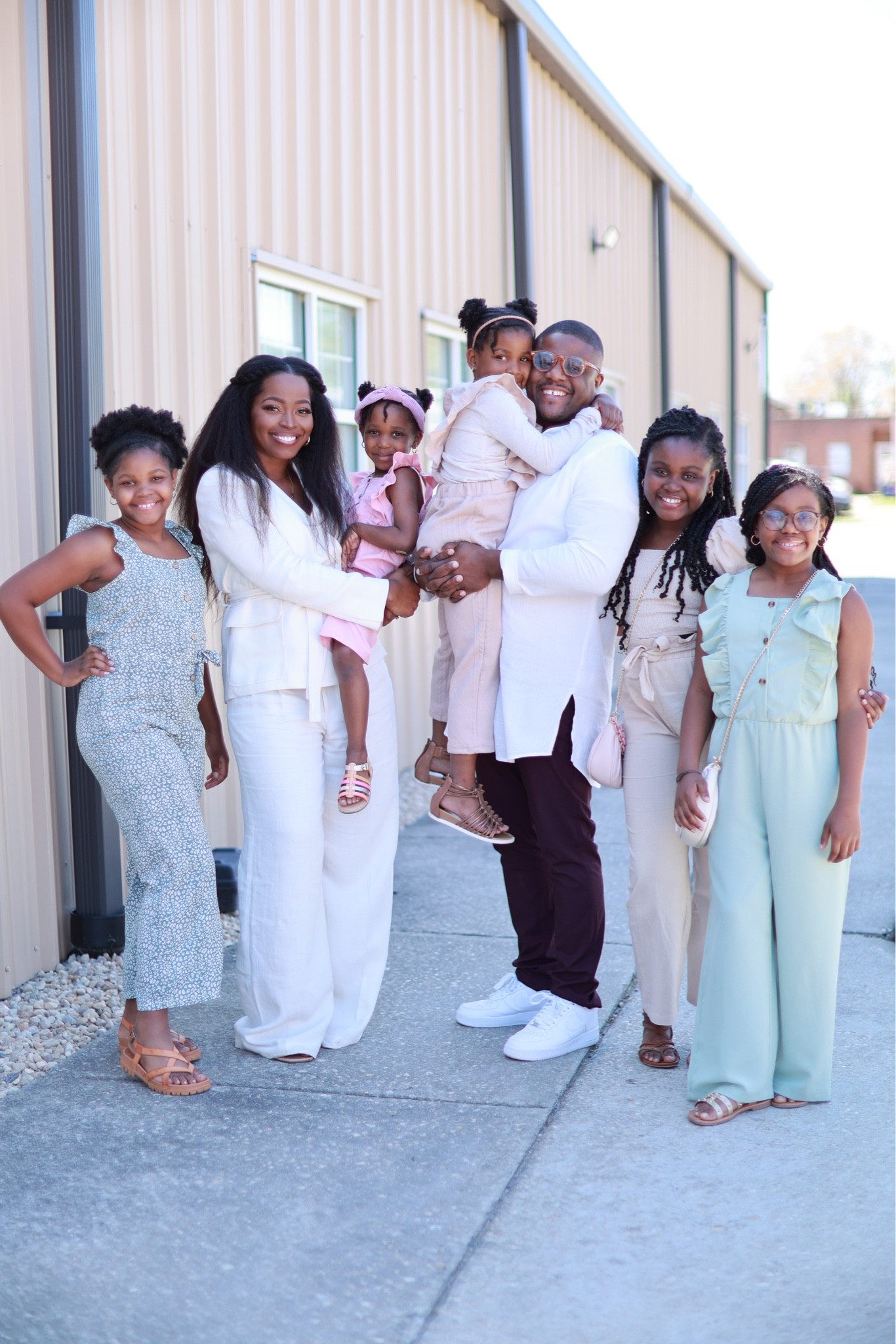 I love a good family look for Spring!! This look is perfect for formal or casual events!!  Shop my suit and get jumpsuits or two piece outfits for your girls!! 

#LTKfamily #LTKkids #LTKFind