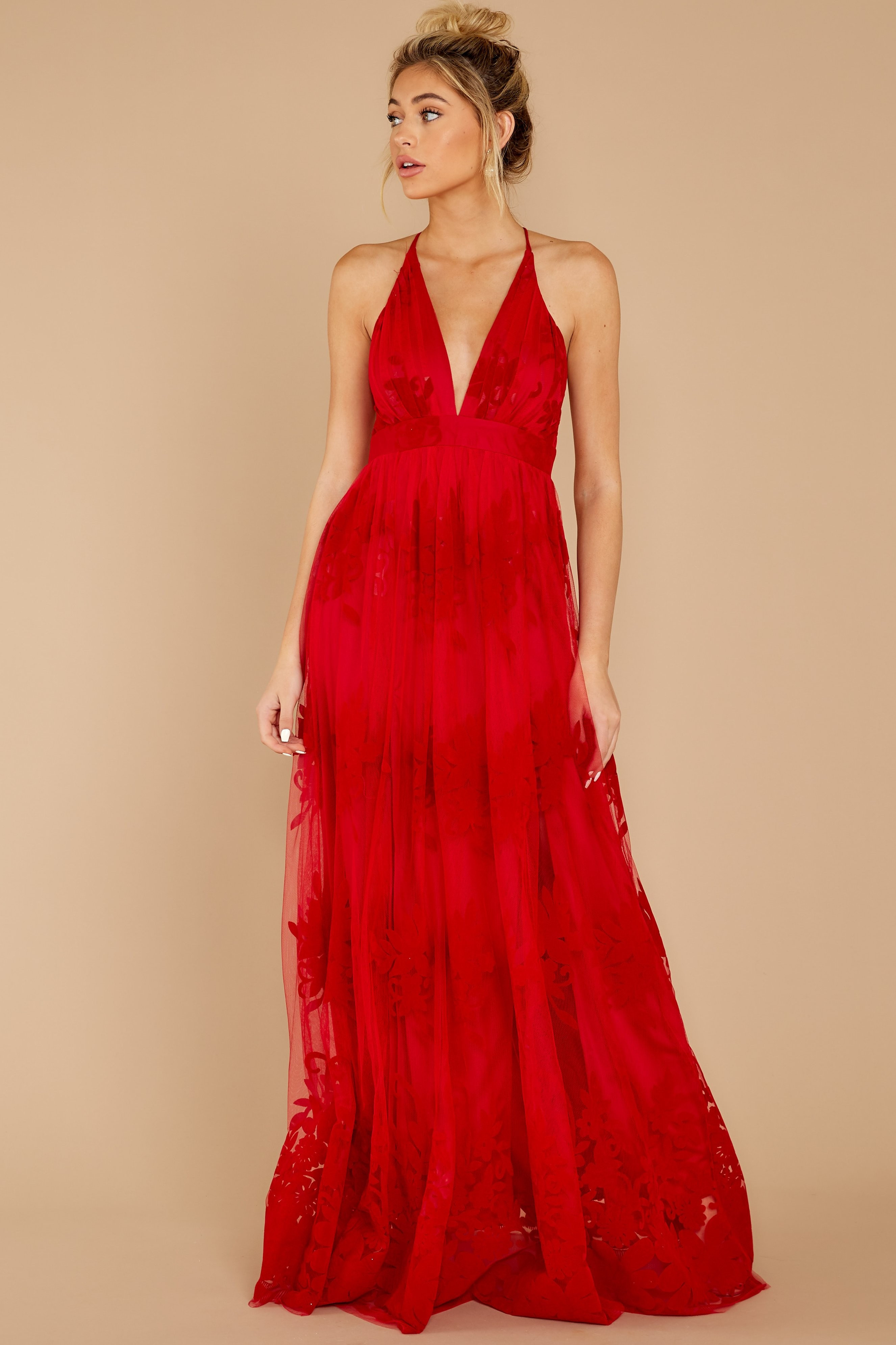 In Any Event Red Maxi Dress | Red Dress 