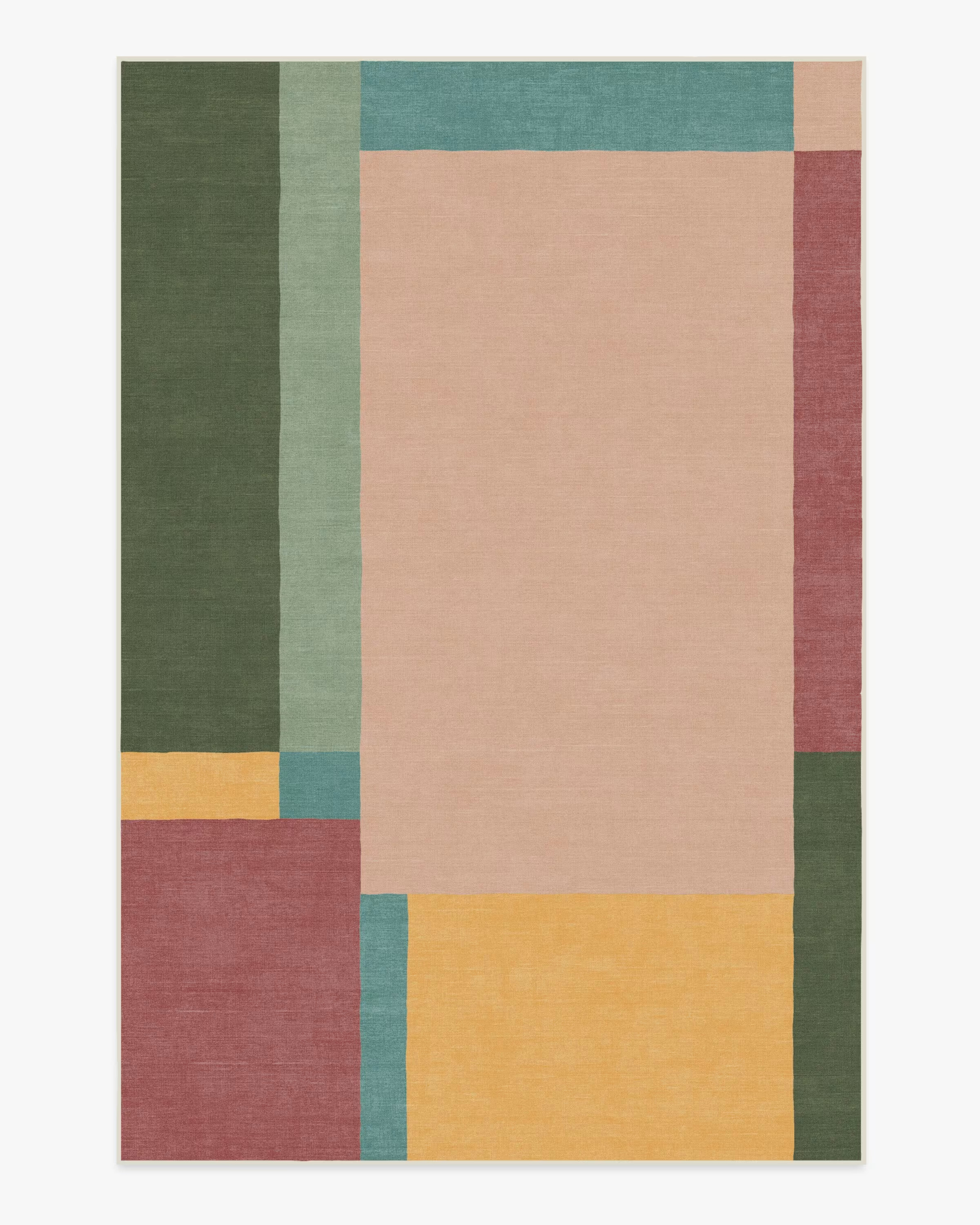 Quinn Rug in PANTONE™ Golden Apricot | Ruggable | Ruggable