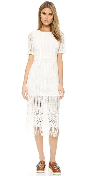 Crochet Midi Dress | Shopbop