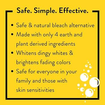 Molly's Suds Natural Oxygen Whitener | Natural Bleach Alternative, Plant-Derived Ingredients | Wh... | Amazon (US)