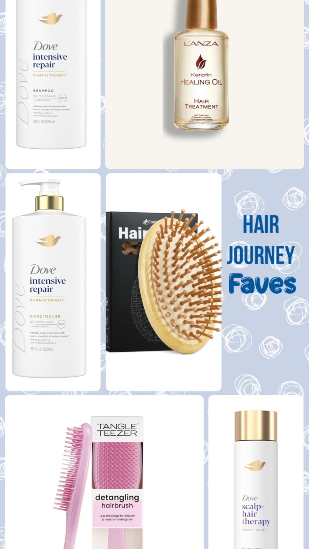 Some of our favorite products on our hair journey. 