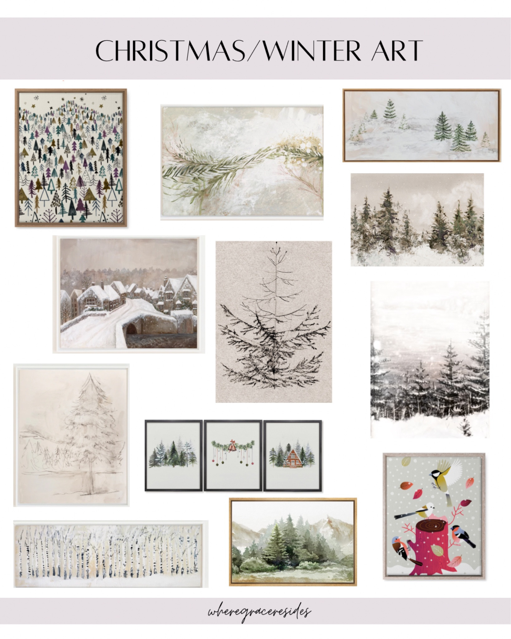 Beautiful artwork for Christmas or for all winter long!

Home decor, Christmas decor, Christmas art, Christmas wall artt

#LTKSeasonal #LTKhome #LTKHoliday