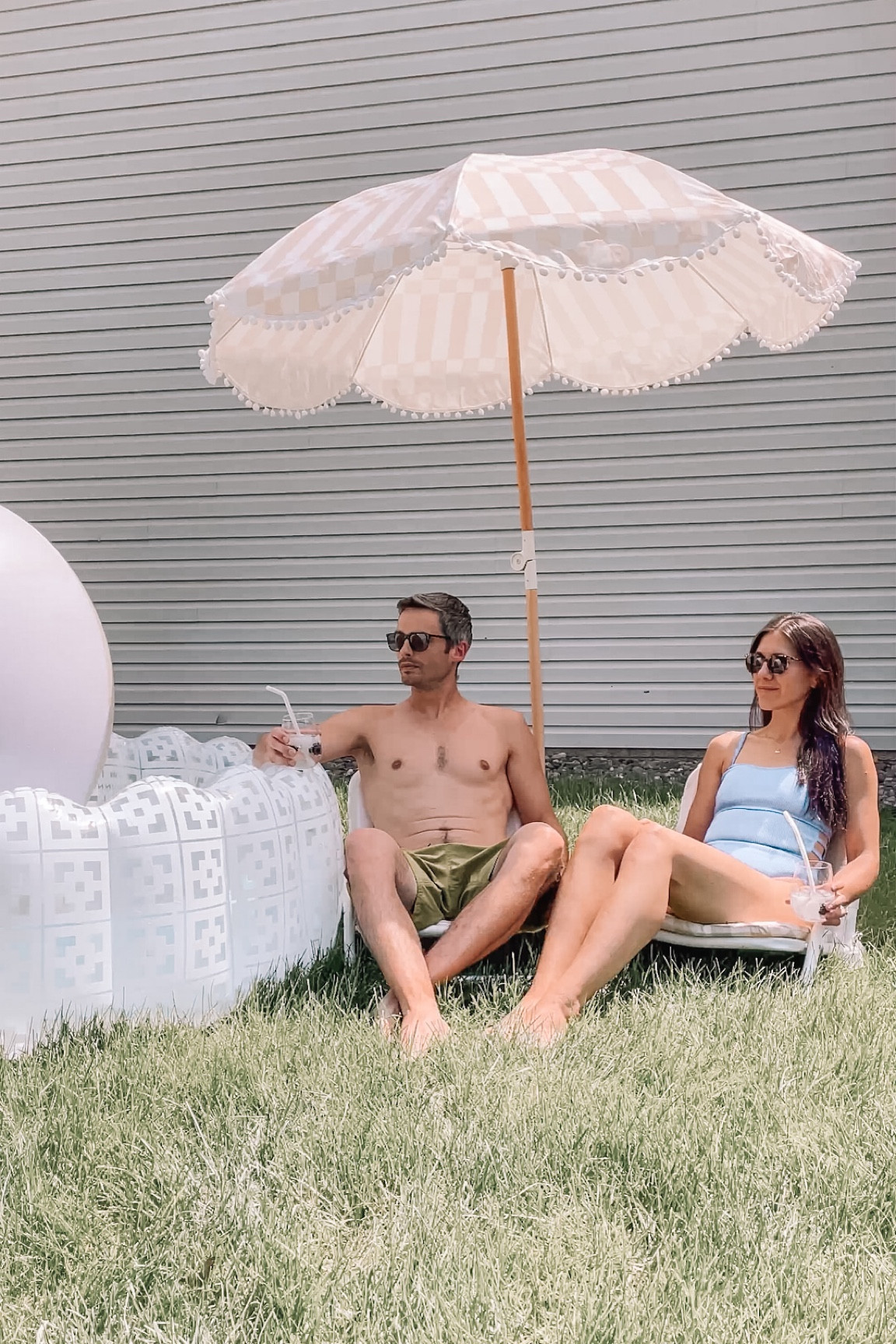 Shop all our cute @minnidip gear on the @shop.LTK app linked in my bio. The beach chairs & umbrella are super easy to pack up & go, and the luxury inflatable pool really does make you feel like you’re at a resort with the checkered bottom pattern 🤩 


Beach umbrella 
Beach chairs 
Beach ball
One piece swimsuit 

#LTKSeasonal #LTKFind #LTKswim