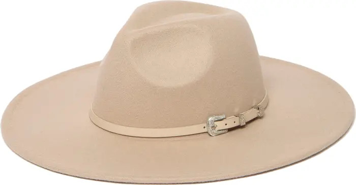 Western Belt Fedora Hat | Nordstrom Rack