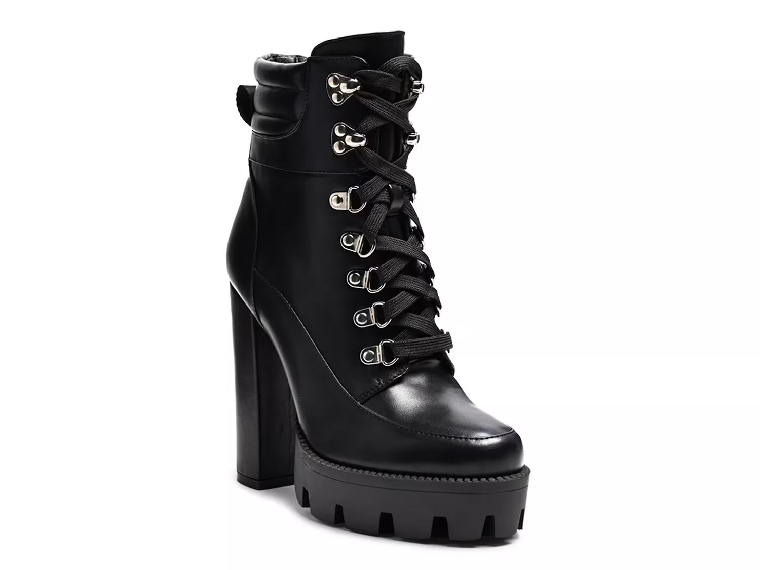 London Rag Stopper Platform Boot | Women's | Black | Size 9 | Boots | Block | Bootie | Combat | Lug  | DSW