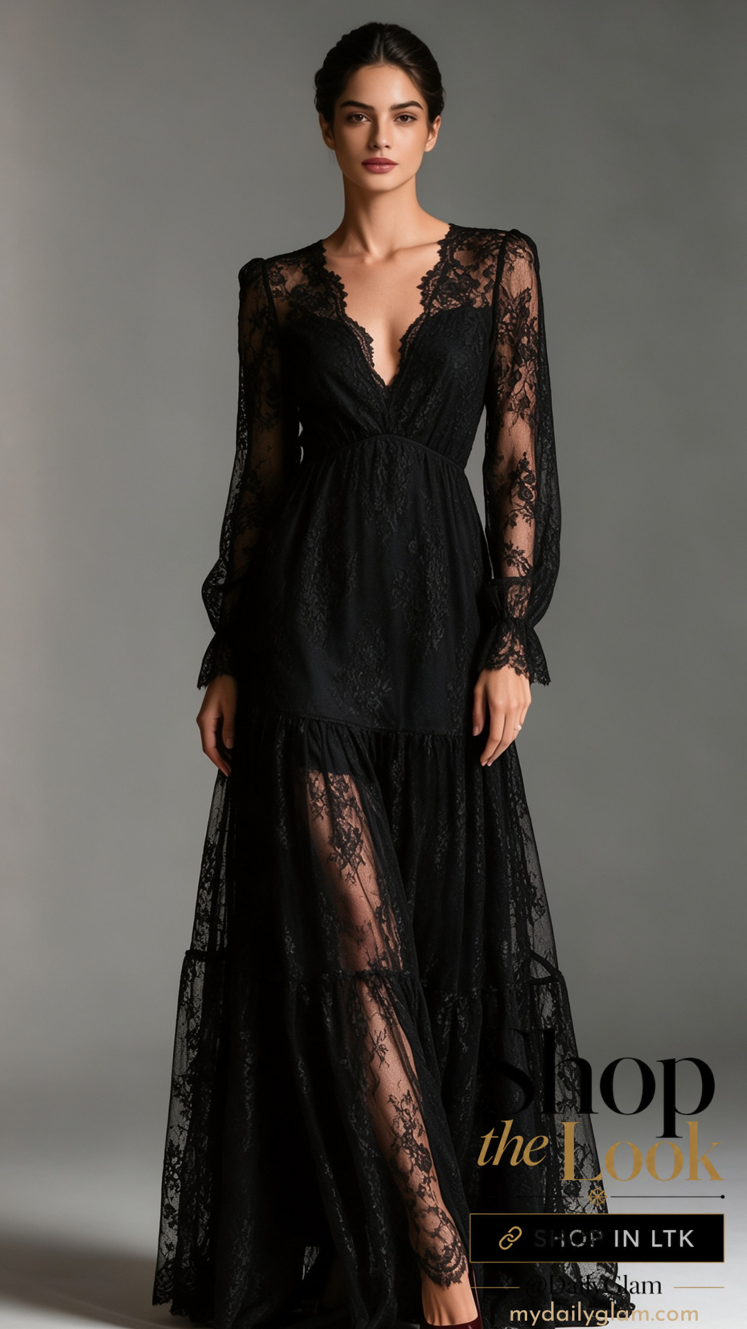 Black Lace Maxi Dress | Elegant Fall Evening Outfit

#BlackLaceDress #MaxiDress #WeddingGuestDress #FallOutfit #EveningGown #RomanticStyle #LongSleeveDress #LTKStyle #DressInspo #SpecialOccasionDress 

 #LTKootd #LTKOver40 #LTKWedding