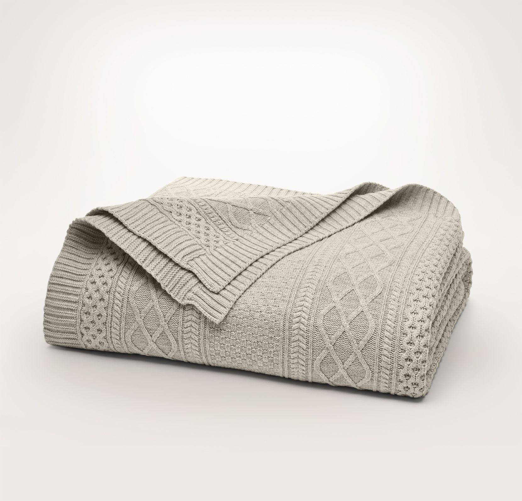 Aran Knit Bed Blanket | Boll & Branch