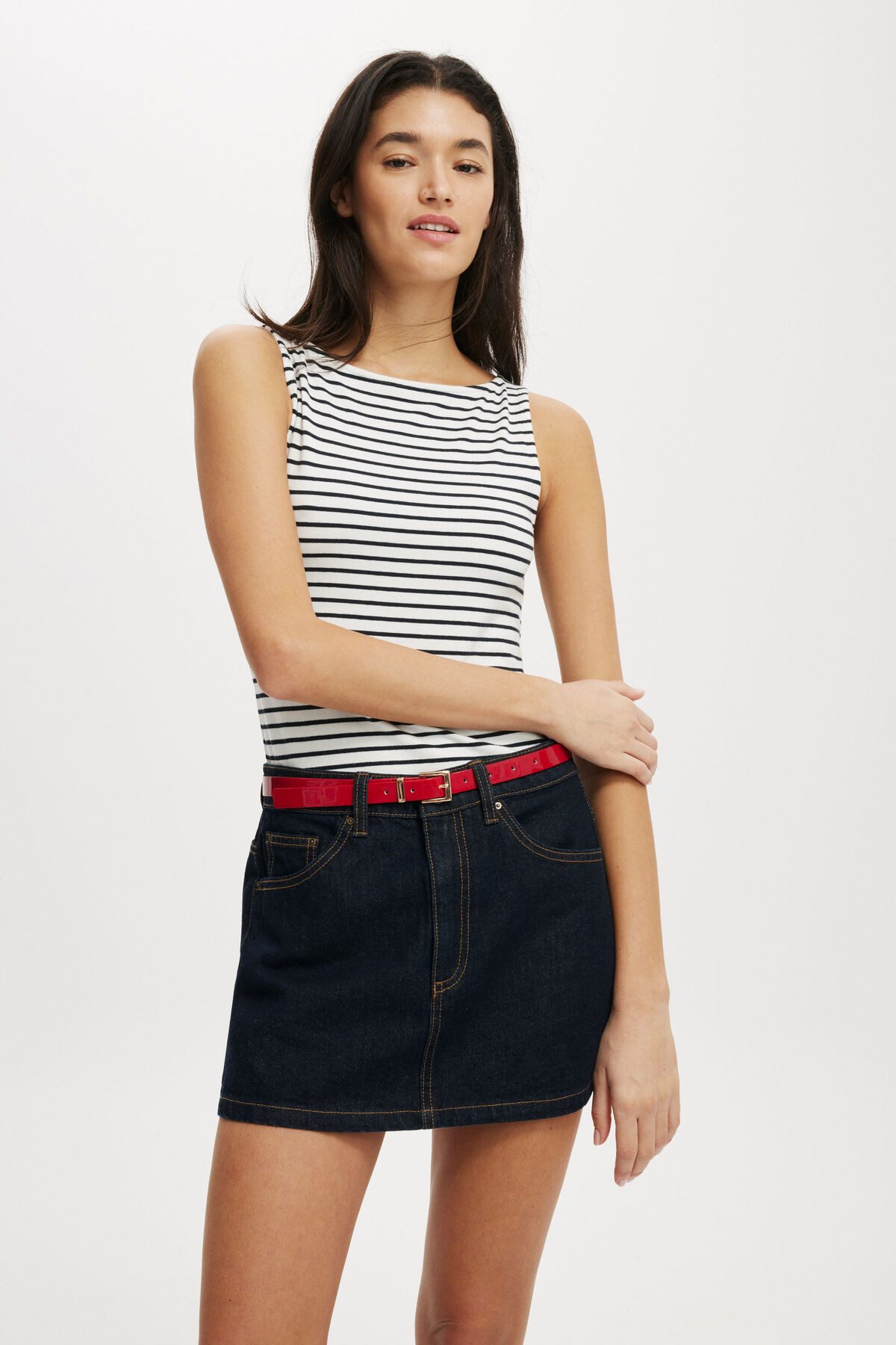 All Day Boat Neck Tank | Cotton On (ANZ)