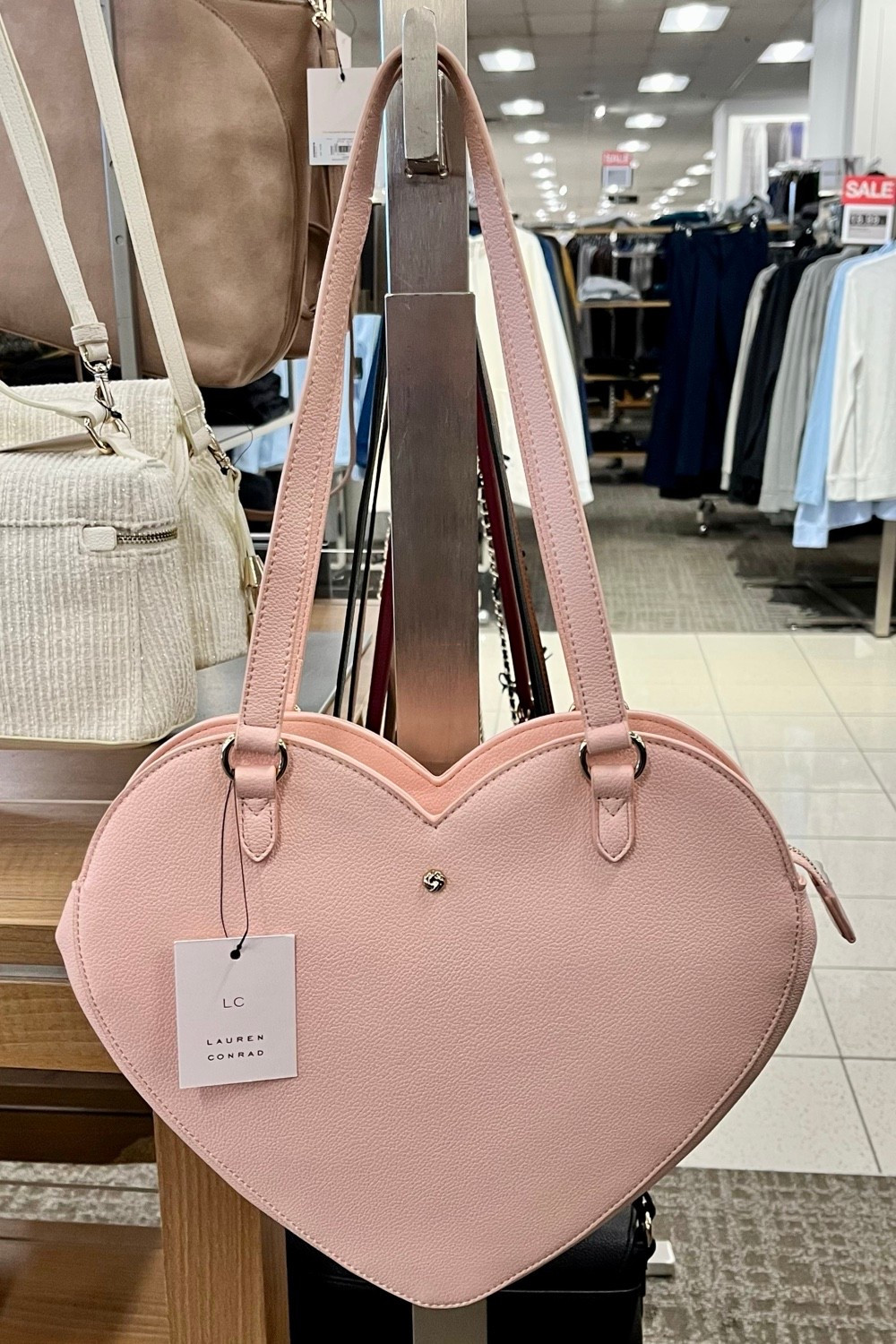 Love this pink heart purse at Kohl’s! 

A cute accessory for dinner with your sweetheart. 

#LTKWedding #LTKSeasonal #LTKValentine