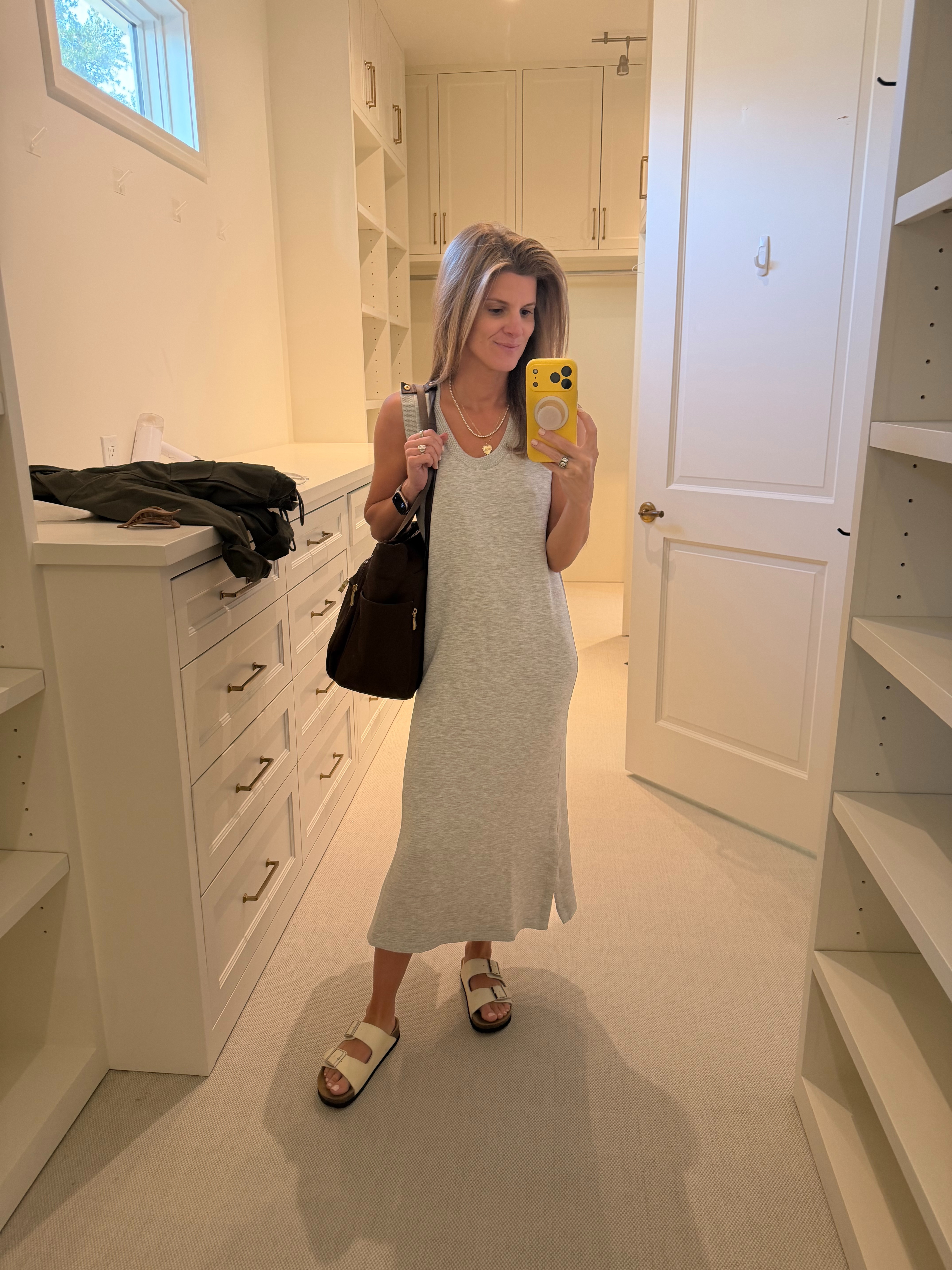 Wearing size extra small in the dress, although I wish I had an XXS