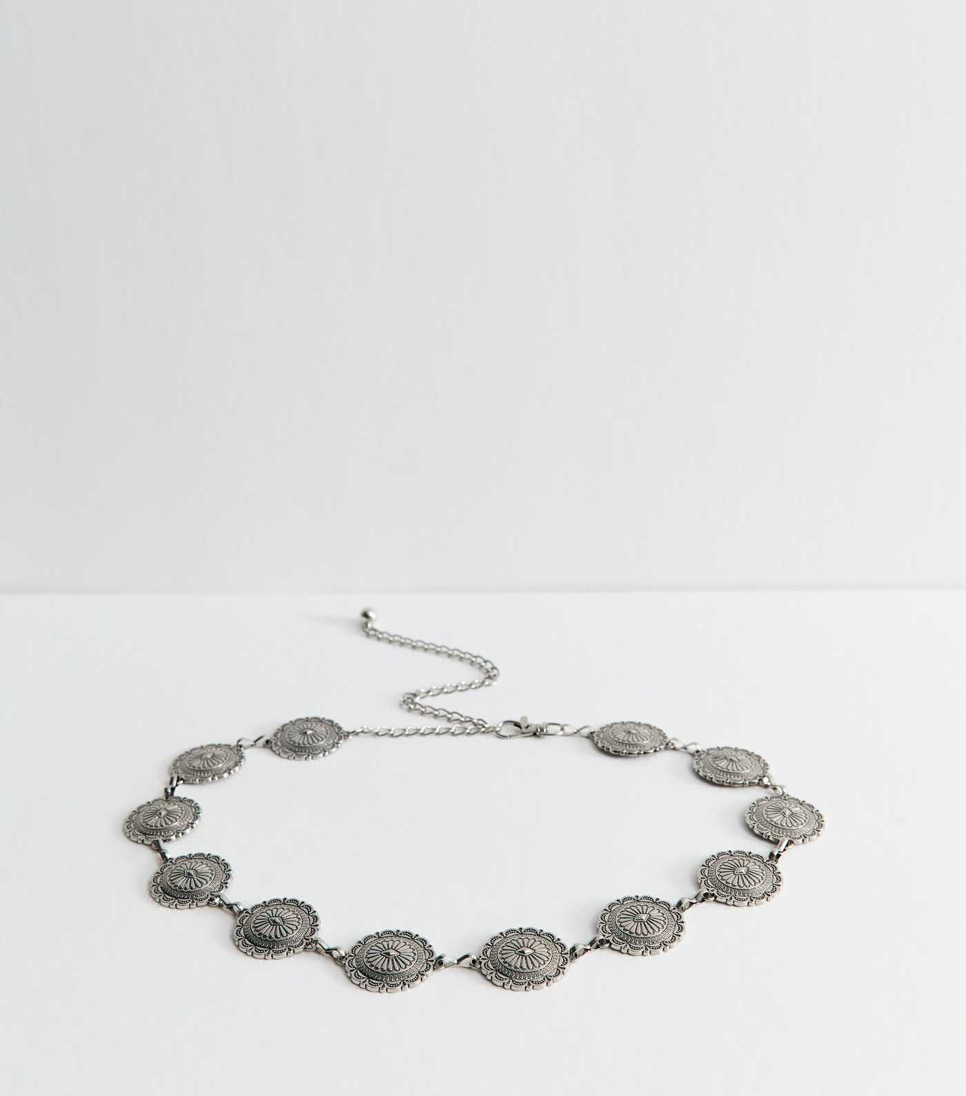 Silver Disc Chain Belt | New Look | New Look (UK)