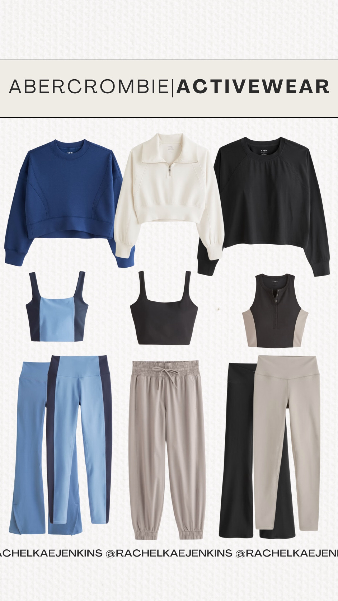 Abercrombie and Fitch has been having the best sale on athleisure activewear!! 🤍✨ Most of these pieces are on sale anywhere from 15%-50%+ off! I also love how most of these leggings and sports bra’s are mix and match! Perfect for creating multiple looks 

Abercrombie leggings, A&F, Abercrombie and Fitch sweatshirt, women’s fitness, gym outfit inspiration 

#LTKfitness #LTKfindsunder100