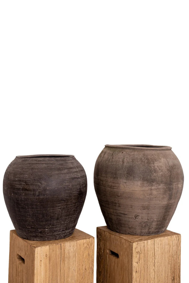 Olive Tree Pot Vintage Antique Pot Luxe B Co. - Etsy | Etsy (US)